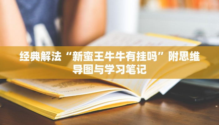 经典解法“新蛮王牛牛有挂吗”附思维导图与学习笔记
